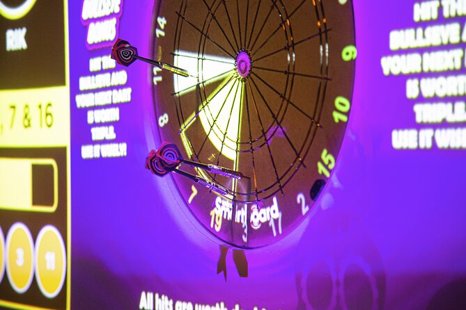 60-minute Augmented Reality Darts - Your 60-minute session at the board