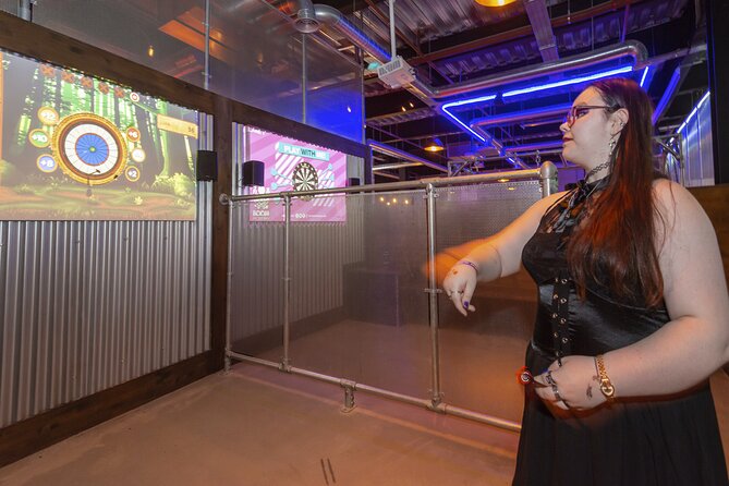 60-minute Augmented Reality Darts - Arriving at Boom Battle Bar Eastbourne