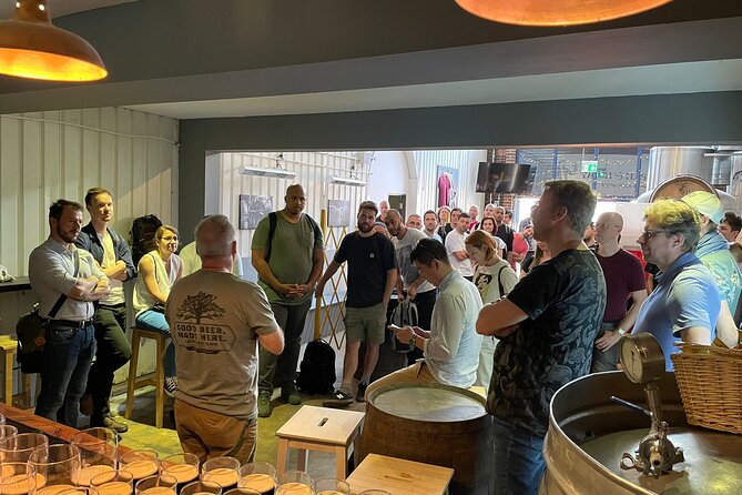 A craft beer tasting tour of the Bermondsey Beer Mile - Starting at Southwark Brewing Company on Druid Street