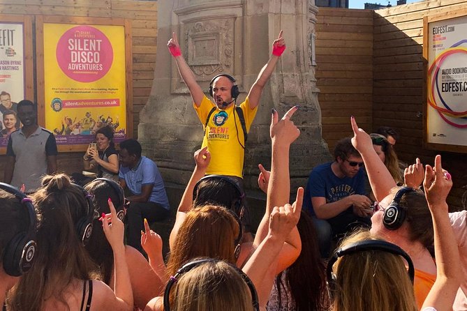 A Silent Disco Adventure in London - Meeting at The Admiralty in Trafalgar Square
