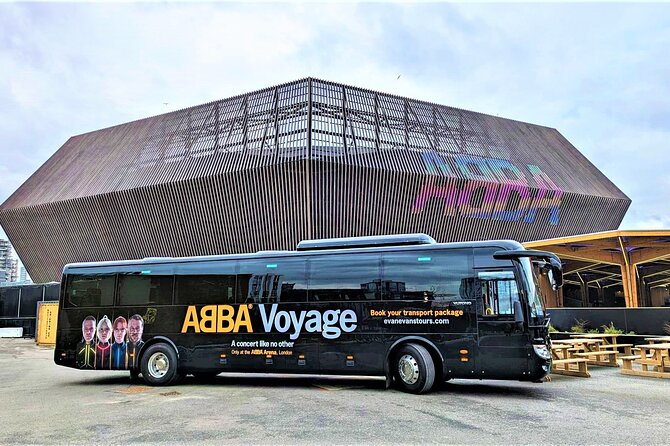ABBA Voyage Express Coach with Ticket Option from Central London - Leaving Victoria With ABBA On The Stereo