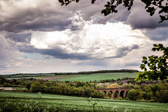 Admission Pass to Eagle Heights in Kent - Arriving above the Darent Valley
