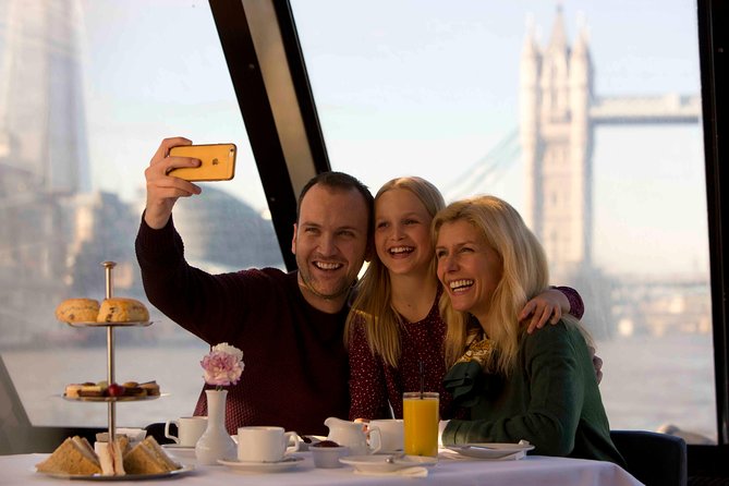 Afternoon Tea River Cruise on the Thames - Shakespeare’s Globe and the London Eye
