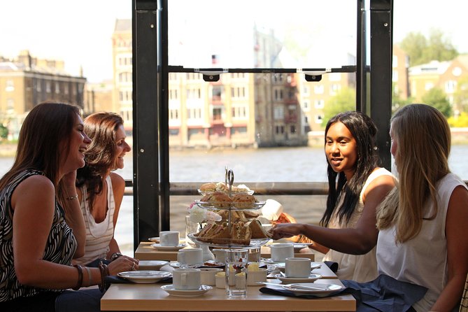 Afternoon Tea River Cruise on the Thames - Westminster, the loop, and the return east