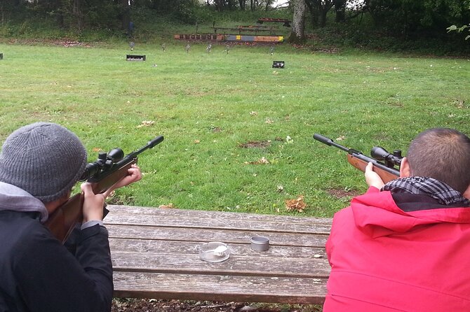Air Rifle Shooting - One Hour - Adding archery or axe throwing
