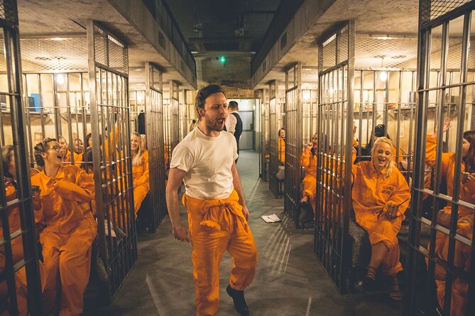 Alcotraz Prison Cocktail Experience in Bristol - How the prison show works in practice