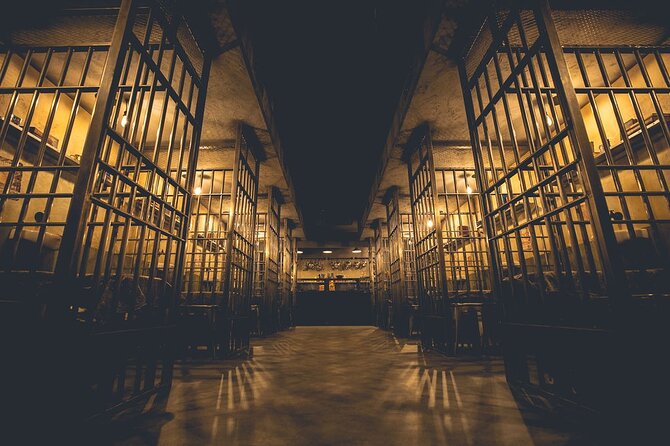 Alcotraz Prison Cocktail Experience in Liverpool - Four personalised cocktails behind bars