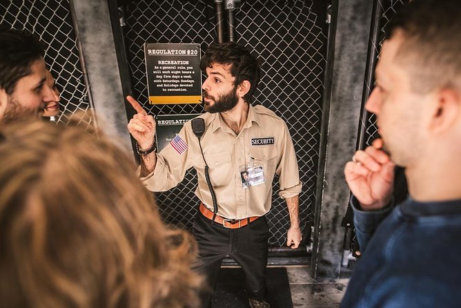 Alcotraz Prison Cocktail Experience in London - The first minutes: jumpsuits, rules, and contraband