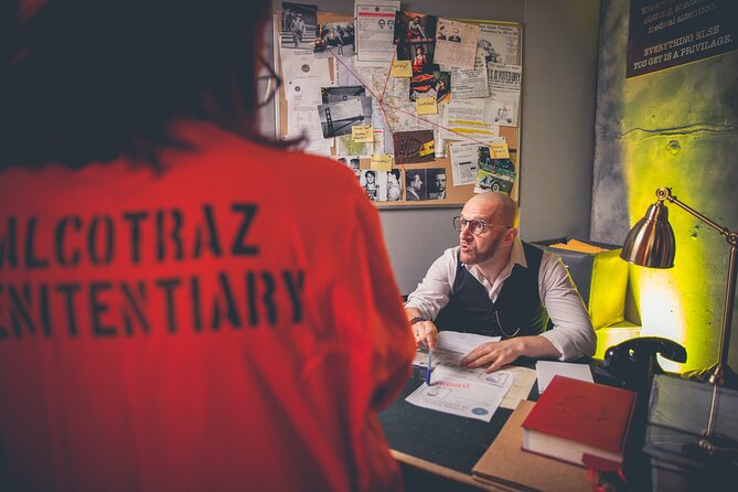 Alcotraz Prison Cocktail Experience in Manchester - How the 1-hour-45-minute story unfolds