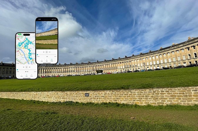 Bath Bridgerton walking tour of filming location with Mobile App - Ball Locations and the Grandest Part of the Walk