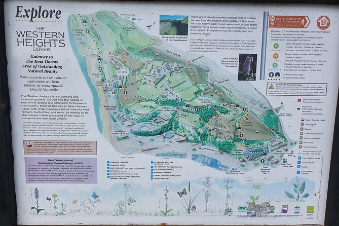 Battle of Britain Experience, White Cliffs of Dover & Canterbury - The Battle of Britain Memorial at Capel-le-Ferne