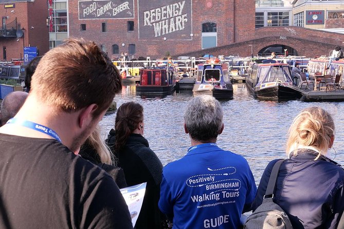 Birmingham Walking Tour: Canals, Victorians & Today (1:30pm) - Gas Street Basin and Birmingham’s canal story