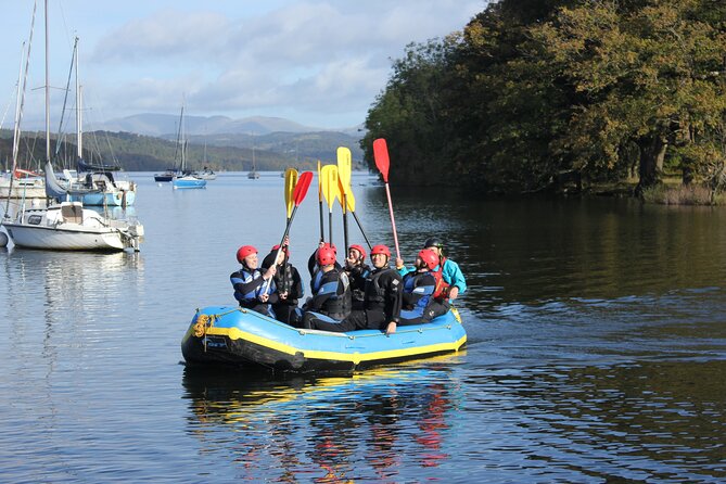 Brilliant White Water Rafting in the Lake District UK - A small group makes the instructions easier