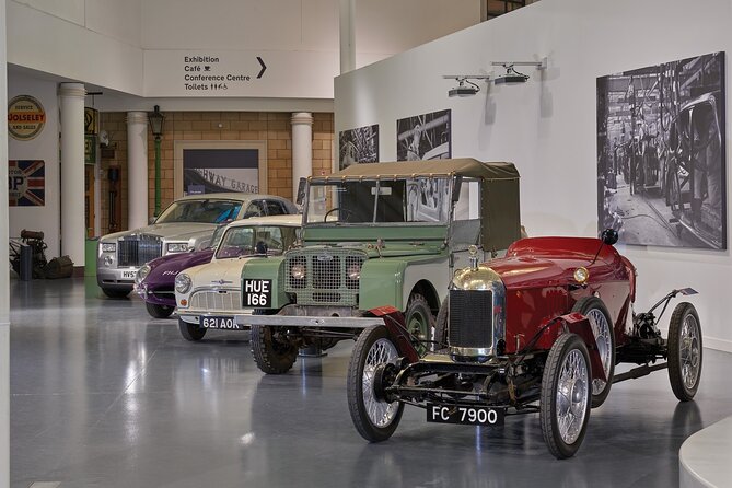 British Motor Museum Entry Ticket in Gaydon - Jaguars, Land Rovers, and cars with a story