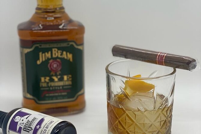 Call Me Old Fashioned - The first pour: a prohibition-style Rye Old Fashioned
