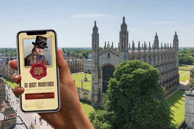 Cambridge Quest: Self Guided City Walk & Immersive Treasure Hunt - The time-eating clock and other unusual discoveries