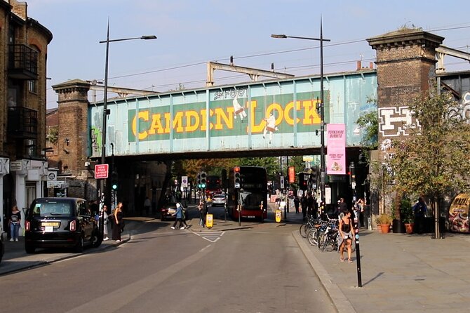 Camden Market - Music, Movies 10+ Food Tastings - Camden Market beyond the famous sign