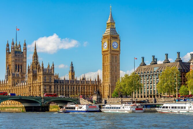 Changing of Guards, Big Ben, Tower of London, Beefeaters & Cruise - The Thames cruise from Embankment to Tower Bridge
