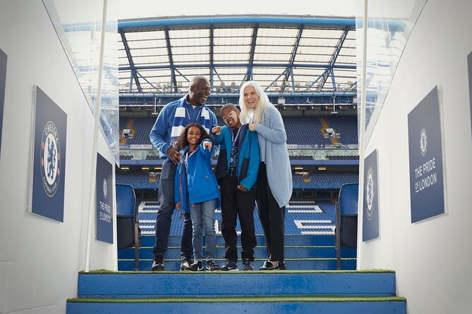 Chelsea FC Stadium Tours and Museum - The tunnel, dug-outs, and press room