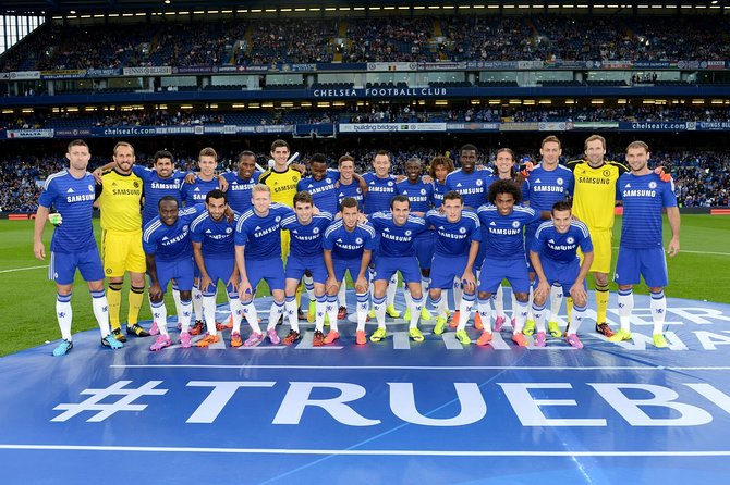 Chelsea Football Match at Stamford Bridge Stadium - Arriving at the Copthorne Hotel and Mears Suite