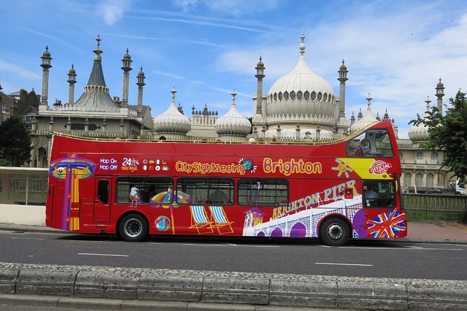 City Sightseeing Brighton Hop-On Hop-Off Bus Tour - Stops 1 and 2: Palace Pier and West Pier