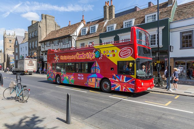 City Sightseeing Cambridge Hop-On Hop-Off Bus Tour - Stops 5 to 9: Trinity Street, Market Street, Jesus Lane, Drummer Street, and Parkside