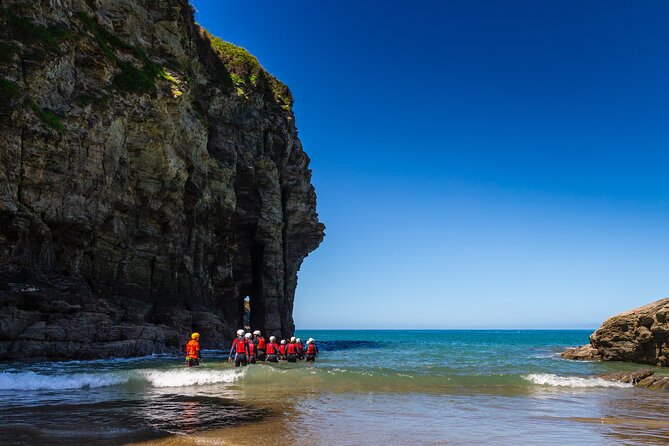 Coasteering Adventures in Bossiney Cove, Bude, and Cornwall - Getting suited up with the right equipment