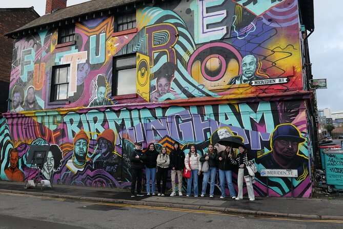 Digbeth, Public Art & Peaky Film - Audio equipment, group size, and walking pace