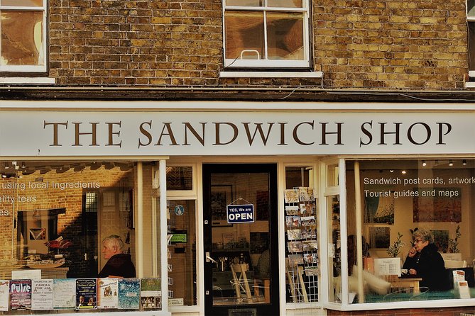 Dover & White Cliffs Tour; Canterbury, Coastal Towns & Castles - The Ham and Sandwich signpost