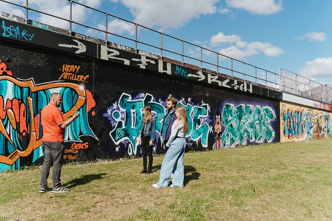 East End London Instagrammable Street Art and Graffiti Tour - Buxton and Ebor streets shift from rough to polished