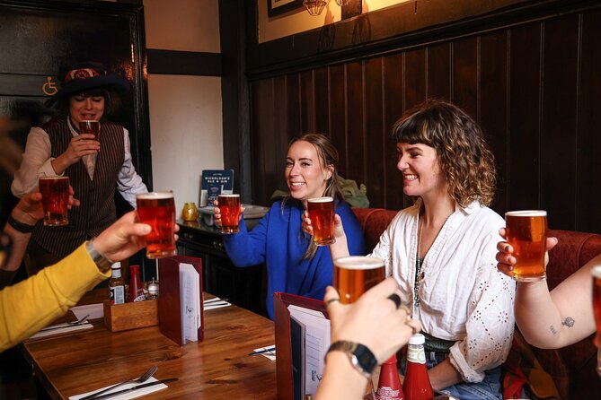 Eating London: The Heart of 'The City' Food Tour - The Counting House and a bank vault behind the bar