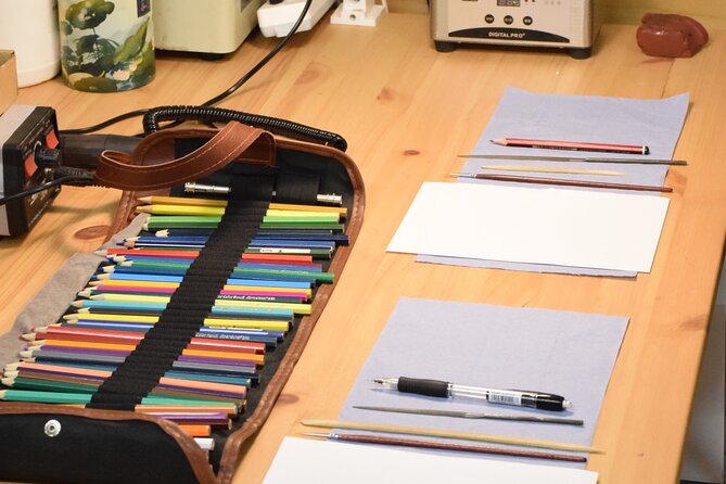 Enamel Jewellery Making Class in London - Filing and preparing the metal