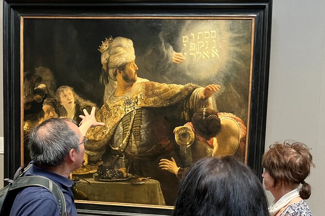 Explore Bible Art at the National Gallery of London - Meeting David and learning in a small group