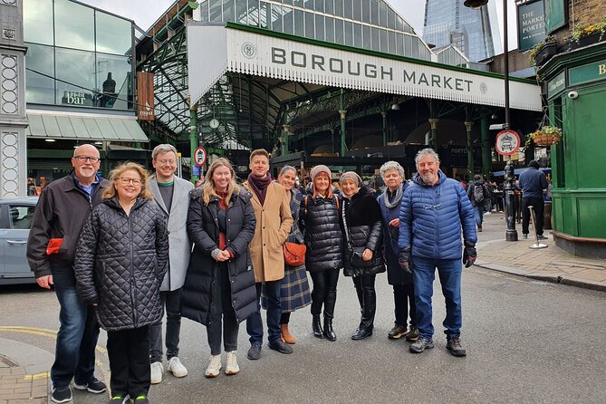 Food & drink walking tour in South East London. Bermondsey - Borough Market. - Finishing beside the Golden Hinde
