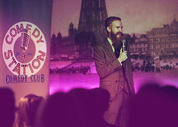 Friday & Saturday night comedy club entry - The compact auditorium: good sightlines, close audience contact