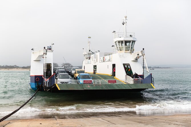 Full Day Jurassic Coast Mini-Coach Tour from Bournemouth - Crossing Poole Harbour on the Sandbanks ferry