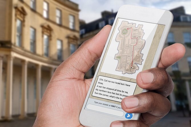 Fun, Flexible Treasure Hunt Around Bath with Cryptic Clues & Hidden Gems - Parade Gardens and Pulteney Bridge
