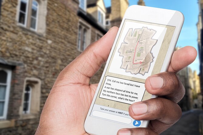Fun, Flexible Treasure Hunt Around Cambridge with Cryptic Clues & Hidden Gems - Starting at St Mary’s Passage