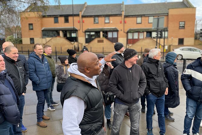 Gangster Tour of London’s East End Led by Actor Vas Blackwood - Vas Blackwood’s guiding style