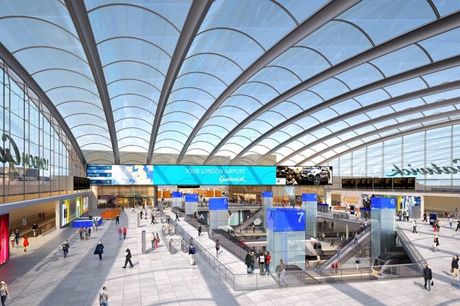 Gatwick Airport Taxi - Private Transfer to/from London - From Gatwick arrivals hall to your London address
