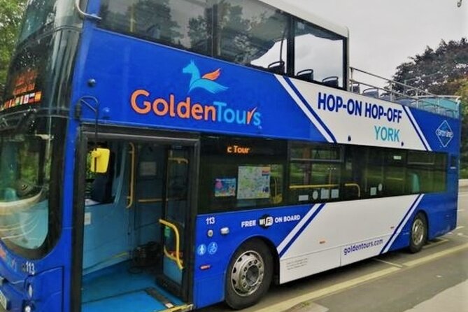 Golden Tours York Hop-on Hop-off Open Top Bus Tour with Audio Guide - The best way to plan your stops