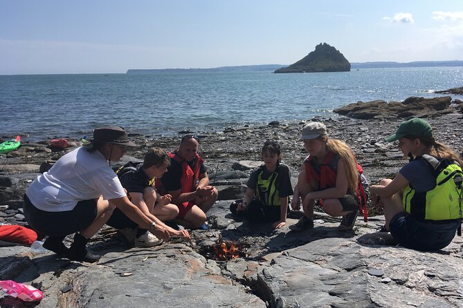 Guided Wildlife and Sea Cave Kayak Safari in English Riviera - A secluded beach, Devonian fossils, and marshmallows