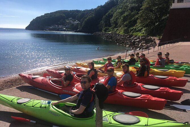 Guided Wildlife and Sea Cave Kayak Safari in English Riviera - Into the sea caves and around Devon’s rock formations
