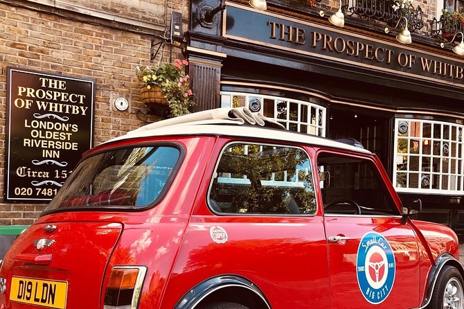 Half Day Tour in a classic Mini Cooper - Covent Garden beyond the main square