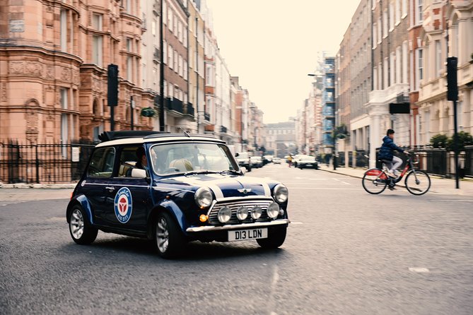 Half Day Tour in a classic Mini Cooper - One New Change for a city-wide view