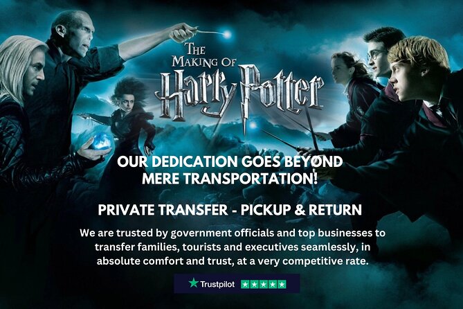 Harry Potter Tour of Warner Bros Studio Transfer - Pickup Return - Key points to know before booking