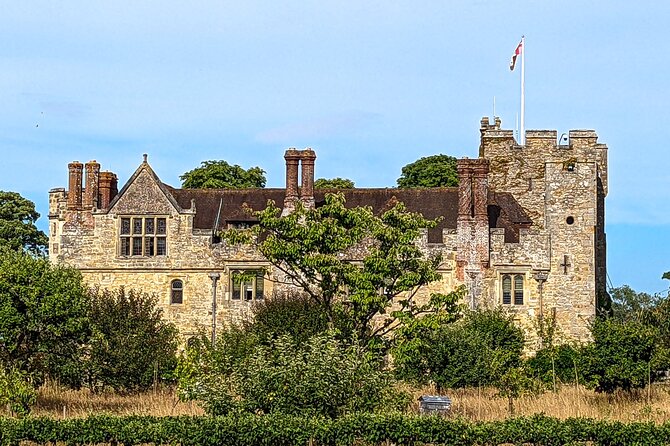 Hever Castle - England's Hidden Gem - The Mercedes pickup and the road into Kent