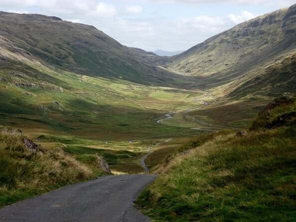 High Adventure: Mountain Passes & Muncaster Castle from Oxenholme - Hardknott Pass and the thrill of the road