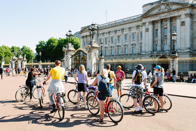 Highlights of Royal London Bike Tour including Hyde Park - How difficult is the cycling?