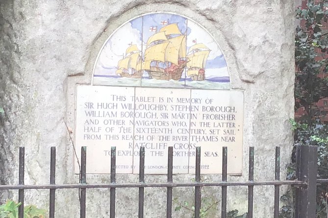 Historic walk of East Londons Wapping Docks and its famous Pubs - Turner’s Old Star and the Wapping Churches